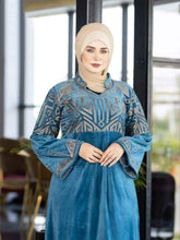 Load image into Gallery viewer, Reham Jalabiya - Velvet