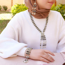 Load image into Gallery viewer, The royal Elegant Set - Pearl with Hematite Stone