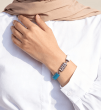 Load image into Gallery viewer, Laila Colorful Set - Silver Plated