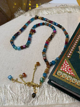 Load image into Gallery viewer, Menna Shiny Rosary - Colorful Agate