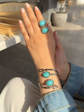 Load image into Gallery viewer, Life Key Set With Stones - Silver Plated