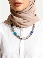 Load image into Gallery viewer, Laila Colorful Set - Silver Plated