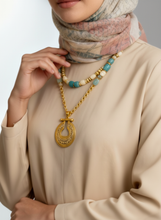 Load image into Gallery viewer, Ruqaya Necklace - Gold Plated