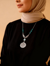 Load image into Gallery viewer, Najla Necklace - Silver Plated