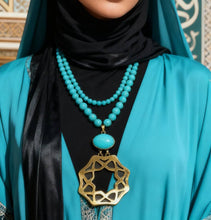 Load image into Gallery viewer, Merve Turquoise Necklace