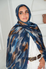 Load image into Gallery viewer, Ebru Scarf - Sponge Cotton