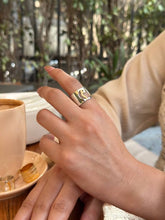 Load image into Gallery viewer, Just Your Letter Ring - Silver & Gold Plated