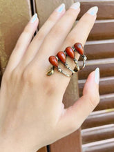Load image into Gallery viewer, Amar Set - Copper and Agate