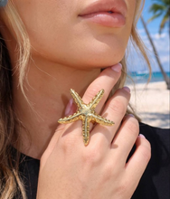 Load image into Gallery viewer, Sea Star Ring - Stainless Steel