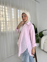 Load image into Gallery viewer, Monira Long Shirt - Linen