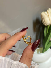 Load image into Gallery viewer, Adora Heart Ring - Stainless Steel