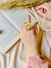 Load image into Gallery viewer, Ela Lotus Ring - Pure Copper