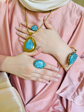 Load image into Gallery viewer, The Wonderful Turquoise Set - Gold And Silver Plated