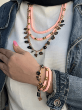 Load image into Gallery viewer, Amelia Elegant Set - Agate And Rubber Stones