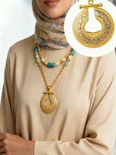 Load image into Gallery viewer, Ruqaya Necklace - Gold Plated