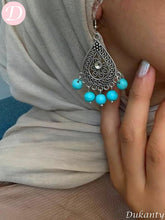 Load image into Gallery viewer, Habiba Earrings - Silver Metal
