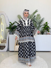 Load image into Gallery viewer, Fatma Summer Linen Dress