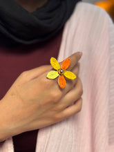Load image into Gallery viewer, Colorful Tulip Ring - Stainless Steel