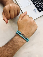 Load image into Gallery viewer, Abdullah Set - Agate Bracelets