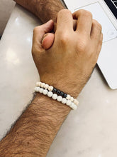 Load image into Gallery viewer, Yazan Set - Agate Bracelets