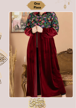 Load image into Gallery viewer, Tala Open Abaya - Velvet