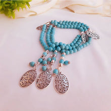 Load image into Gallery viewer, Doha Turquoise Rosary - Turquoise Stone