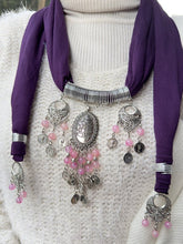Load image into Gallery viewer, Jumana Necklace Scarf - Cotton