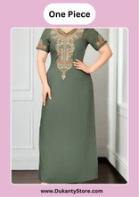Load image into Gallery viewer, Basma Jalabiya - Cotton