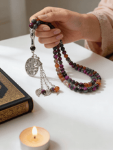 Load image into Gallery viewer, Colorful Rosary - Agate Stones