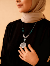 Load image into Gallery viewer, Najla Necklace - Silver Plated