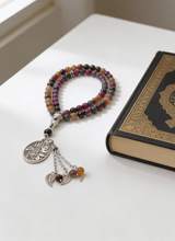 Load image into Gallery viewer, Colorful Rosary - Agate Stones