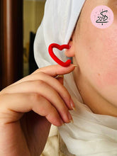 Load image into Gallery viewer, Heart Earrings - Acrylic