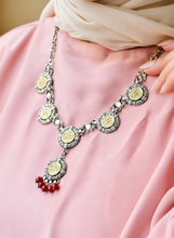 Load image into Gallery viewer, Ahlam Necklace - Silver & Gold Plated