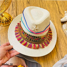Load image into Gallery viewer, Doha Handmade Chapeau - Burlap