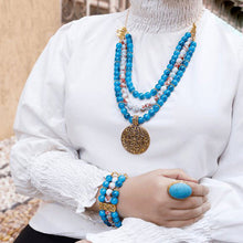 Load image into Gallery viewer, Sarah Turquoise Set - Turquoise Stone