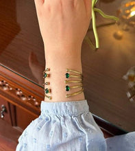 Load image into Gallery viewer, Green Stone & Calm Set – Copper