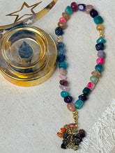 Load image into Gallery viewer, Colorful Shiny Rosary - Colorful Agate