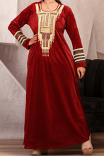 Load image into Gallery viewer, Afnan Jalabiya - Velvet
