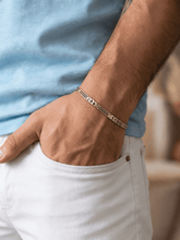 Load image into Gallery viewer, Bloom Touch Bracelet - Copper &Silver Plated