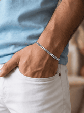 Load image into Gallery viewer, Bloom Touch Bracelet - Copper &Silver Plated