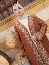 Load image into Gallery viewer, Walaa Simple Cardigan - Linen