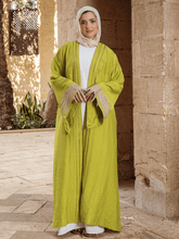 Load image into Gallery viewer, Bayan Elegant Cardigan - Linen