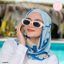 Load image into Gallery viewer, Dalia Scarf - Digital Chiffon