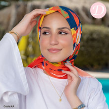 Load image into Gallery viewer, Bayan Scarf - Digital Chiffon