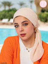 Load image into Gallery viewer, Lama Plissea Scarf - Crepe Chiffon