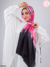 Load image into Gallery viewer, Rock Stone Scarf - Tie-Dye Cotton - Pink