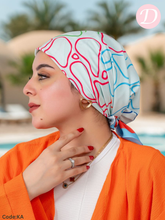 Load image into Gallery viewer, Rahma Scarf - Cotton And Satin