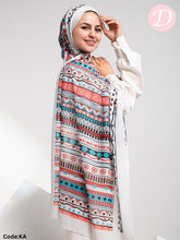 Load image into Gallery viewer, Rana Scarf - Crepe Digital