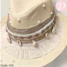 Load image into Gallery viewer, Zainab Handmade Chapeau - Linen