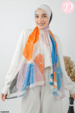 Load image into Gallery viewer, Velvet Scarf - Crepe Digital